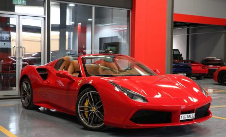 Ferrari 488 mieten bei Edel & Stark in Dubai