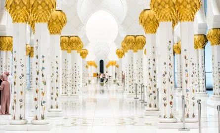 Scheich Zayed Moschee Säulen
