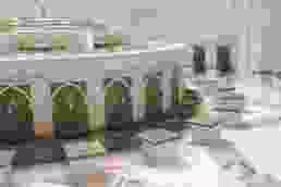 Scheich Zayed Moschee Marmor