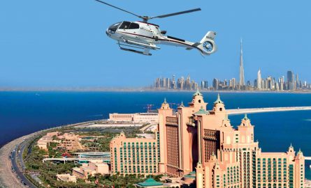 Helikopter Rundflüge ab dem Hotel Atlantis the Palm