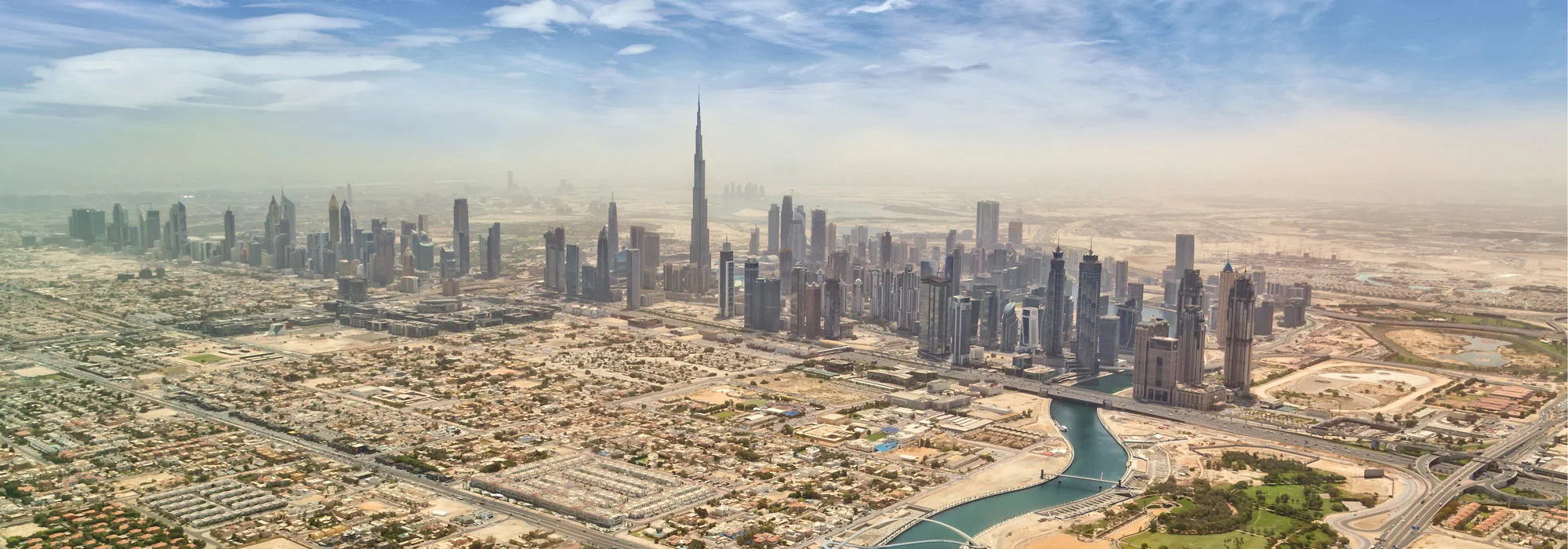 Stadtviertel von Dubai