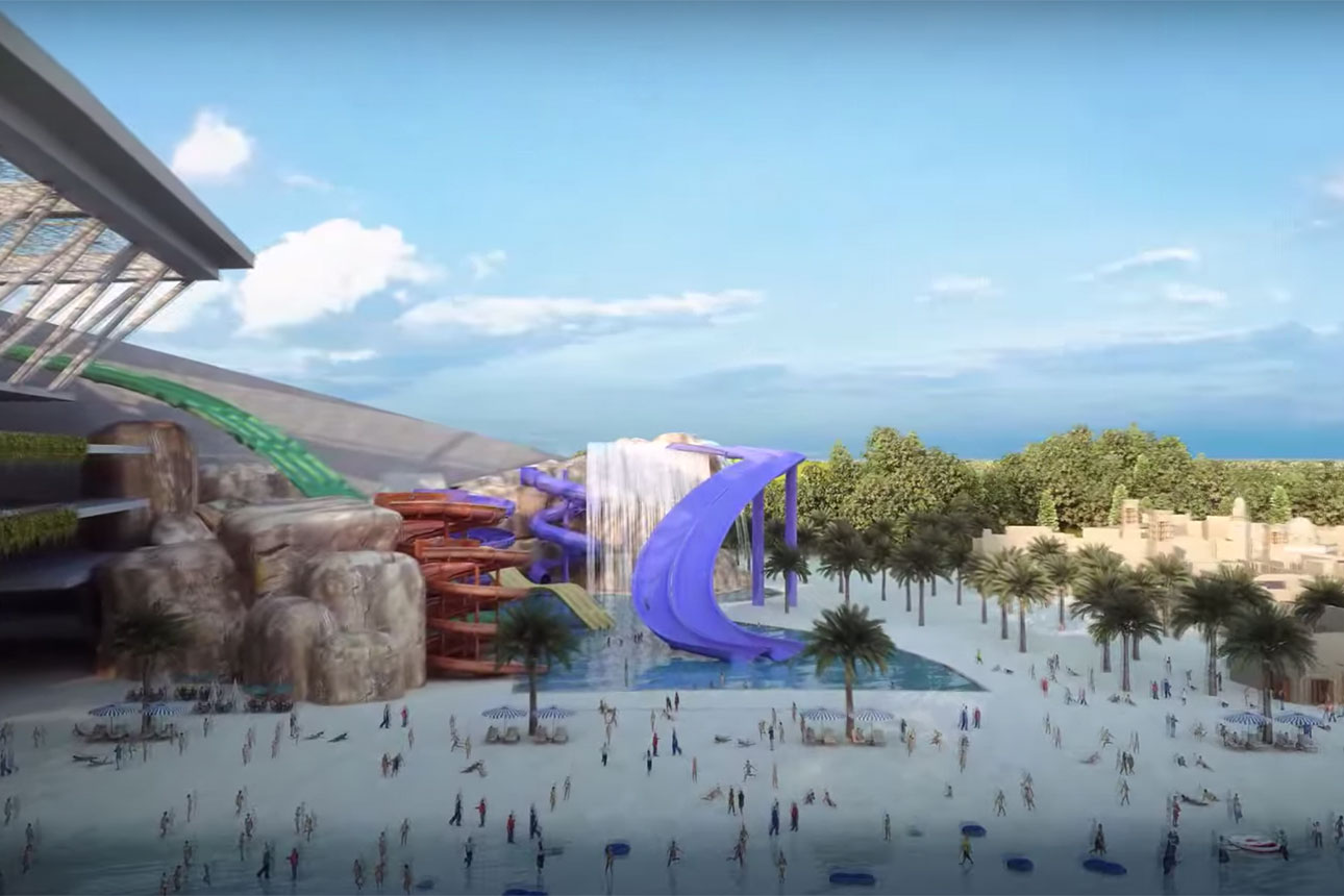 Meydan One Wasserpark in Dubai