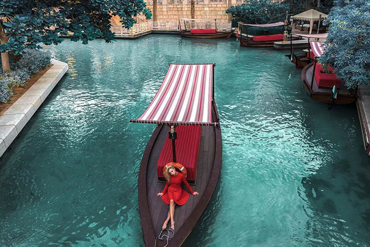 Fotoshooting im Madinat Jumeirah