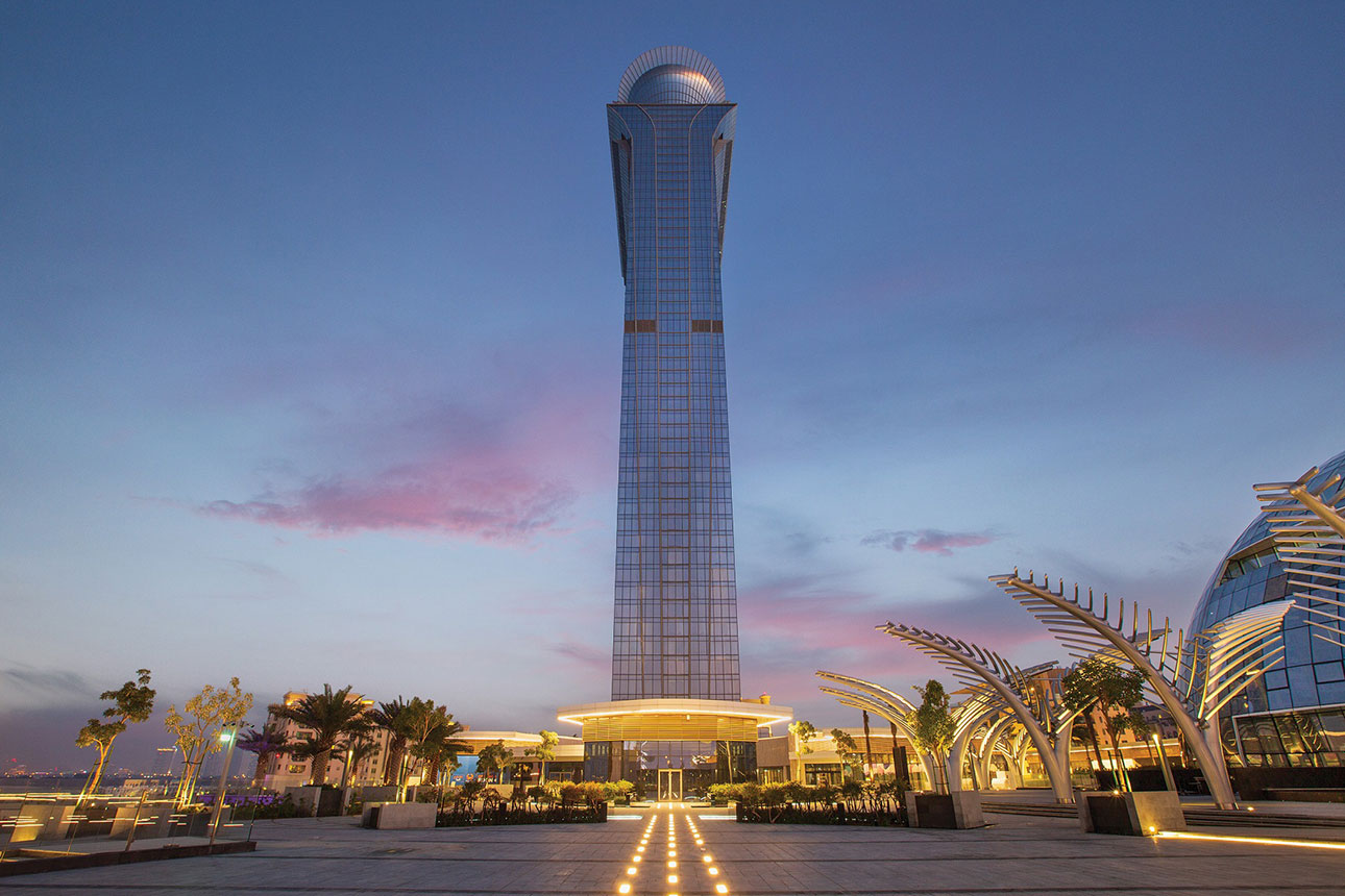 The Palm Tower in Dubai