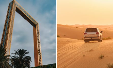 Dubai Frame Ticket und Wüstensafari