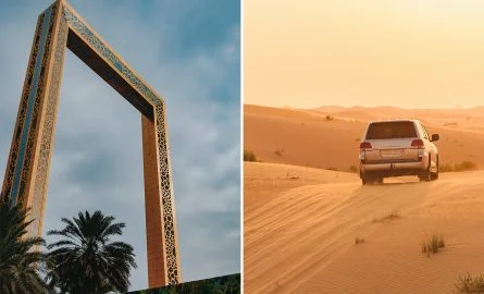 Dubai Frame Ticket und Wüstensafari