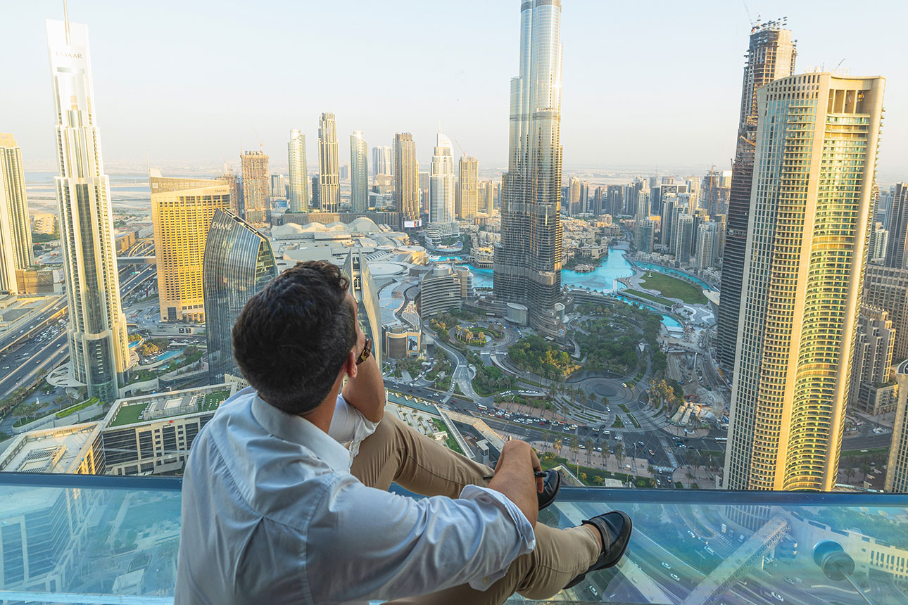 Sky Views Dubai Aussicht
