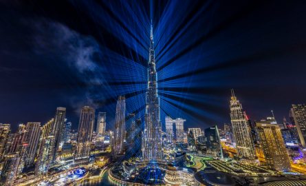 Burj Khalifa an Silvester