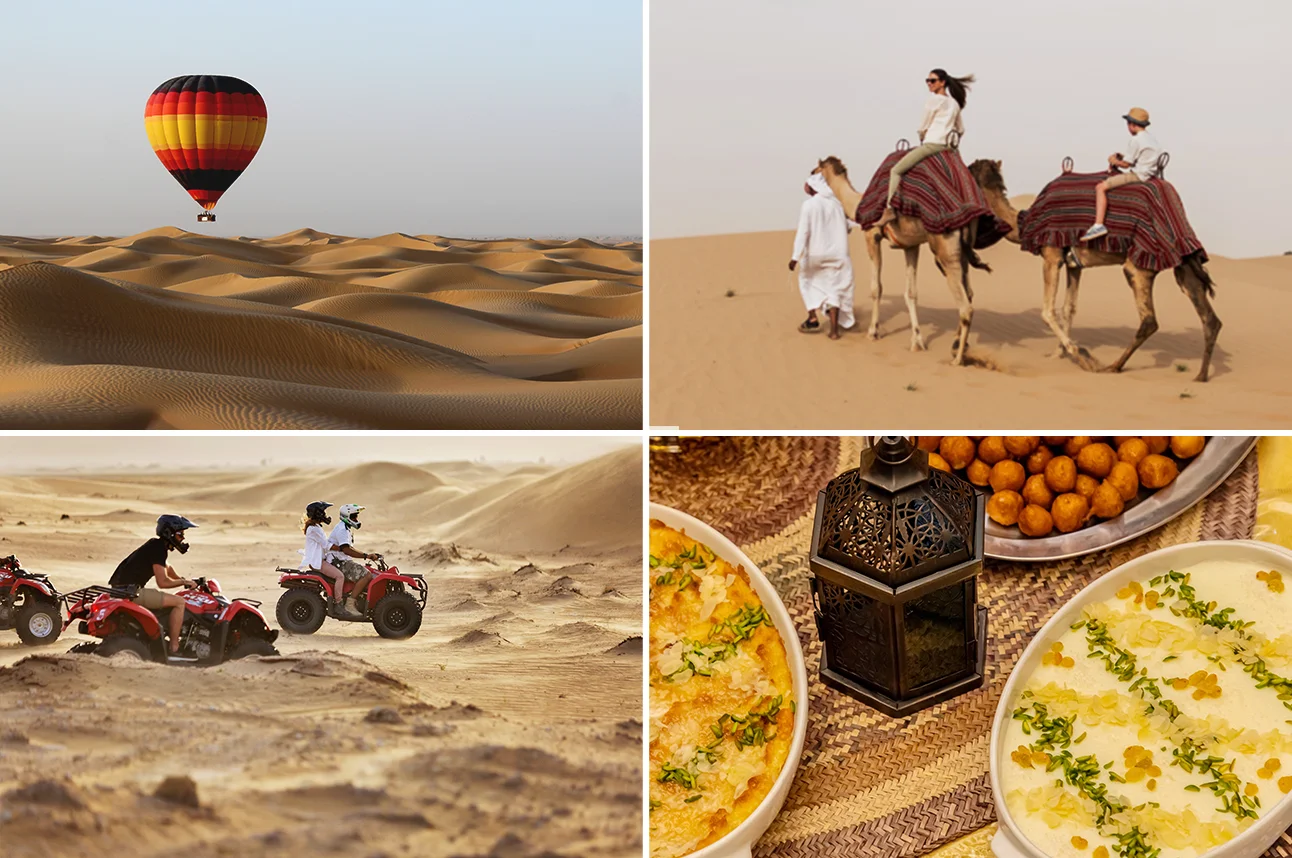 Ticket für eine Ballonfahrt in Dubai