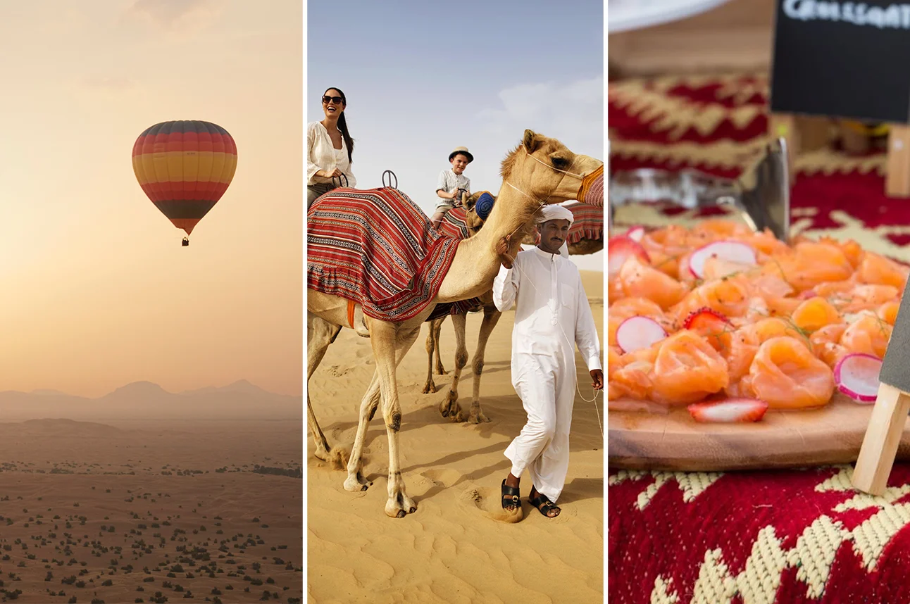 Ticket für eine Ballonfahrt in Dubai