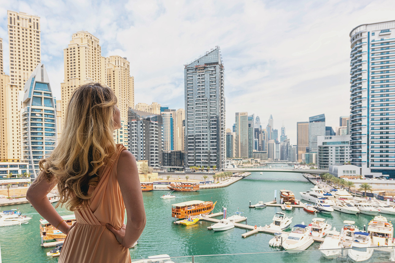 Дубай девушки Dubai Marina